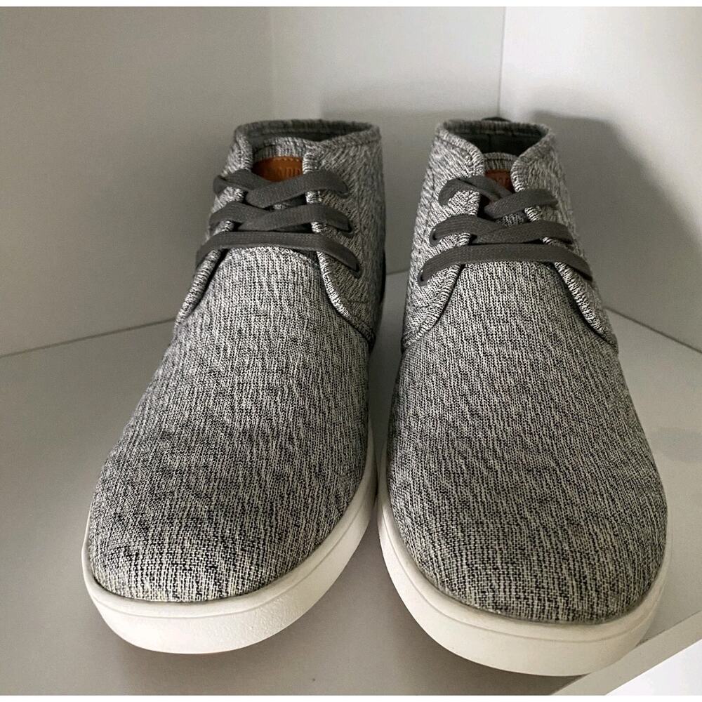 Steve Madden Mens P-Gator High Top Casual Grey Shoe Sneaker Size 11 NWOT